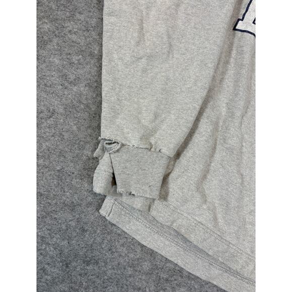 Vintage Y2K University Of Notre Dame Sweatshirt Mens Large Gray Champion NCAA - Picture 2 of 8